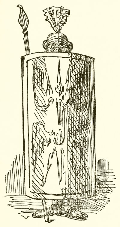 ローマ兵 作： John Leech