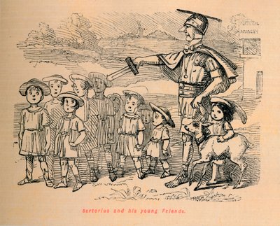 セルトリウスと彼の若い友人、1852 作： John Leech