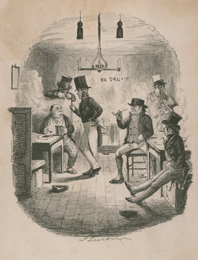 喫煙ロビン 作： John Leech