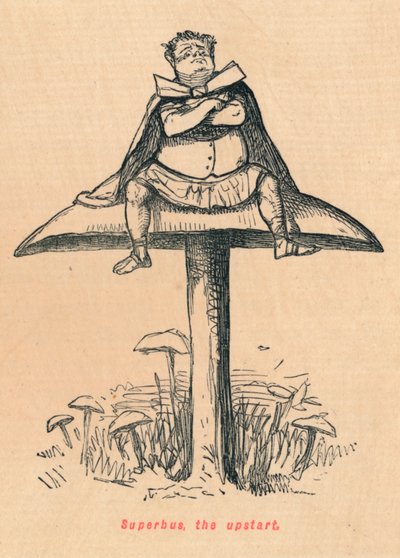 スーパーバス、新興企業、1852 作： John Leech
