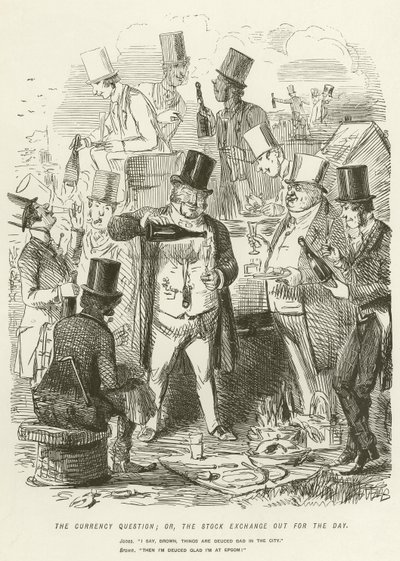 通貨の質問;または、今日の証券取引所 作： John Leech
