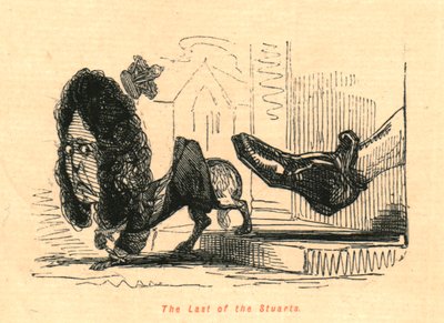 ラストオブザスチュワーツ、1897年。 作： John Leech