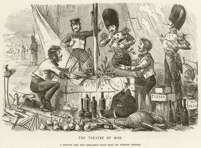戦争の劇場 作： John Leech