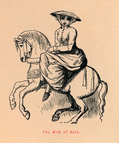 バースの妻、c1860、c1860 作： John Leech