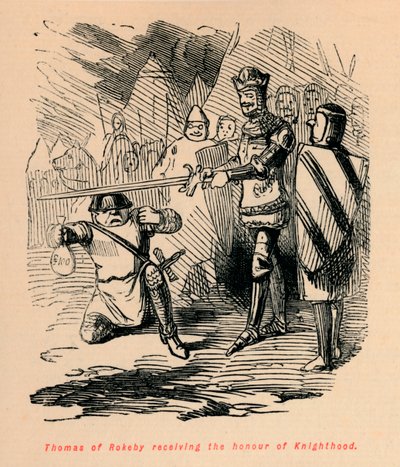 ナイトフッド、c1860、c1860の栄誉を受けたロケビーのトーマス 作： John Leech