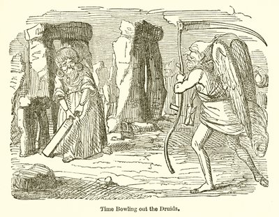 ドルイド僧の時間をボウリング 作： John Leech