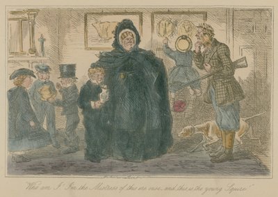 私は誰！私はこの時代の愛人です-これは若い従者です 作： John Leech