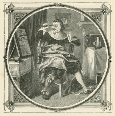 鼻を切る者は自分の顔に唾を吐く(彫刻) 作： John Leighton