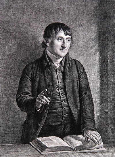 ジェームズ・アプトンの肖像、1819年頃（エングレーヴィング 作： John Linnell