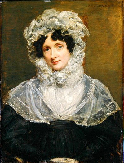 1832年夫人ボールディングの肖像（ペアについては238969を参照） 作： John Linnell