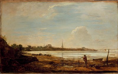 サウサンプトンの眺め、1819 年 作： John Linnell