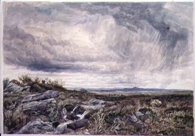 Showery Weather、Bettws-y-Coed 作： John Lloyd Bond