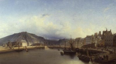 シェルブールの橋 作： John Louis Petit
