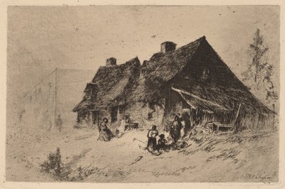 ウィルミントンの奴隷小屋 作： John Mackie Falconer
