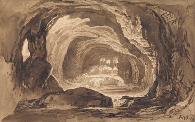 サラの埋葬 作： John Martin