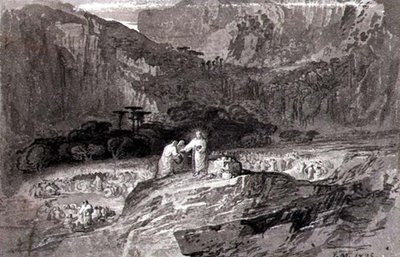 五千人への給食 作： John Martin