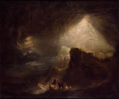 太陽を静止させるジョシュア（1822年頃 作： John Martin
