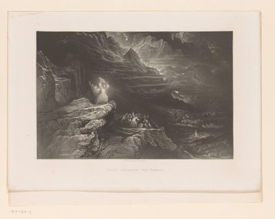 律法を破るモーセ Moses Breaketh the Table (オブジェクトのタイトル) 聖書の挿絵（連載タイトル） 聖書の挿絵（連載タイトル） 作： John Martin
