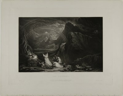 聖約、聖書の挿絵より 作： John Martin