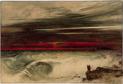 ファラオのホストの破壊 作： John Martin