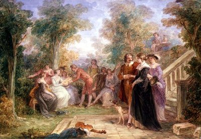フェット・シャンペトル（水彩画 作： John Massey Wright