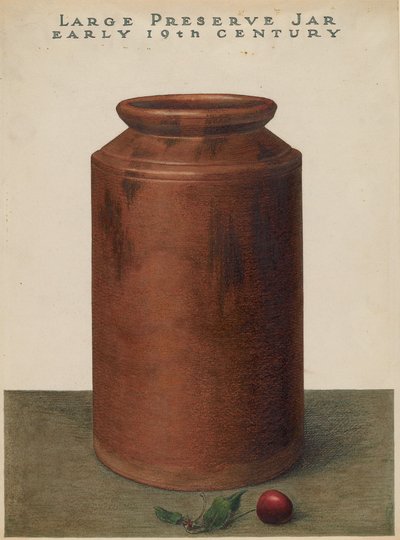 Preserve Jar（1936年頃）。 作： John Matulis