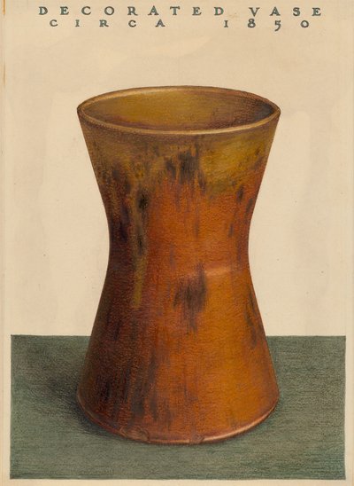 花瓶、c。 1936年。 作： John Matulis