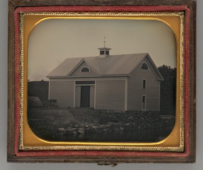 無題の納屋」1851年 作： John McElroy