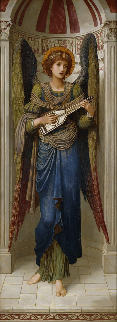 天使、1895 作： John Melhuish Strudwick