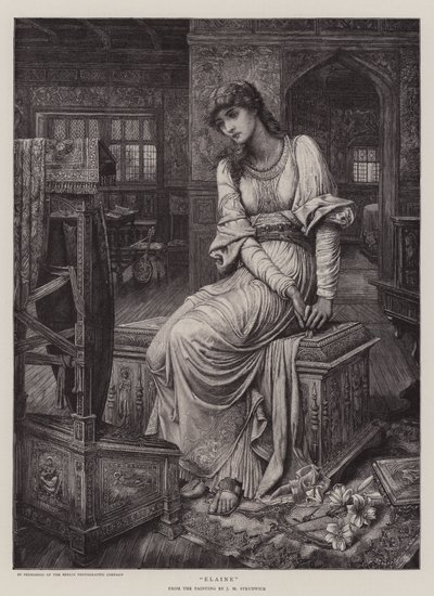 イレーヌ 作： John Melhuish Strudwick