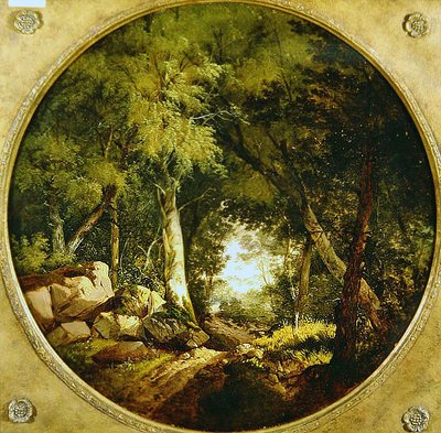 The Forest Track（油彩・キャンバス） 作： John Middleton