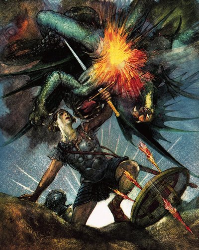クリスチャンは命をかけて戦う 作： John Millar Watt