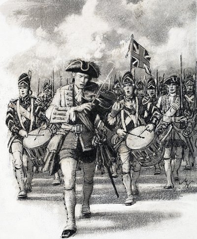 出陣 作： John Millar Watt
