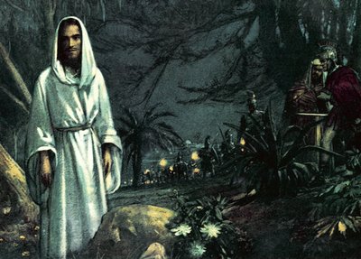 ゲッセマネの園 作： ジョン・ミラー・ワッツ
