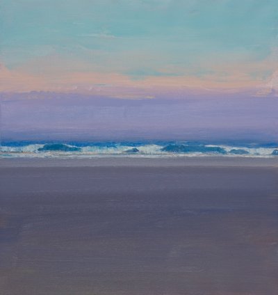 夕方の波 作： John Miller
