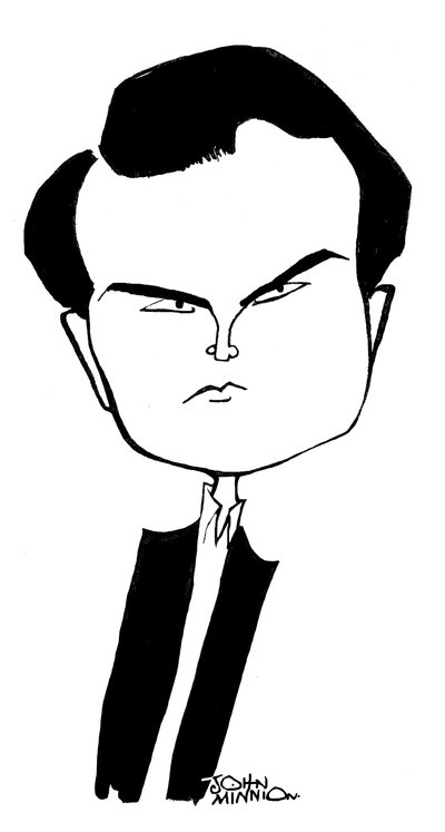 ジミー・カー - 風刺画：ジョン・ミニオン 作： John Minnion