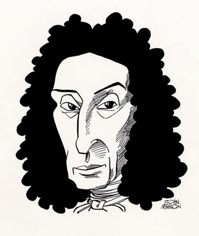 TORELLI, Giuseppe - 風刺画 作： John Minnion
