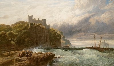 カリー城、エアシャー、1877 作： John Mogford
