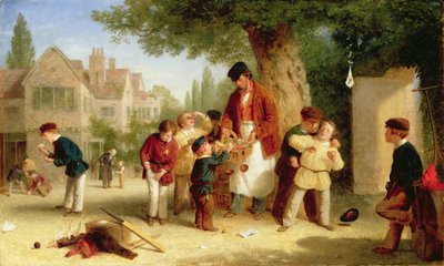 ベッドフォードシャーの村の学校 作： John Morgan