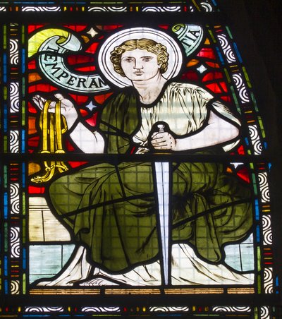 Cottire＆Coのペイズリー修道院、John Moyr Smith氏、Temperance、1873年 作： John Moyr attr.to Smith