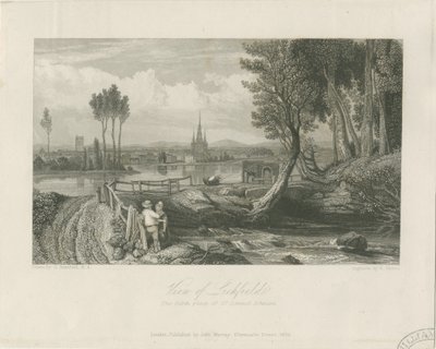 リッチフィールド-イーストビュー：鋼版画、nd [c 1835]（印刷） 作： John Murray