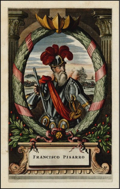 フランシスコピサロ、1671年 作： John Ogilby