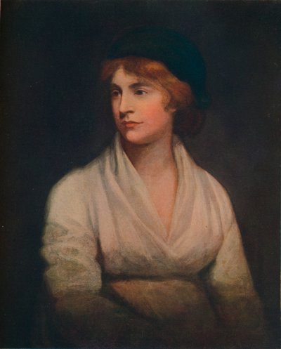 メアリーウォルストーンクラフト、c1797 作： John Opie