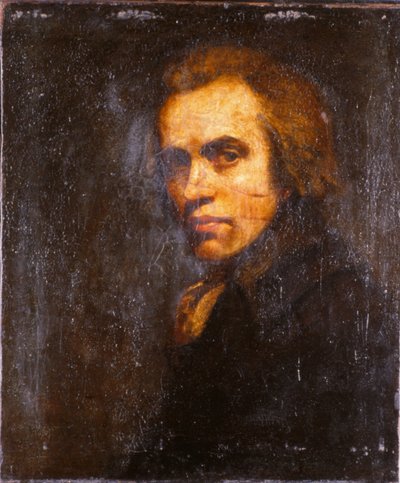 自画像 作： John Opie