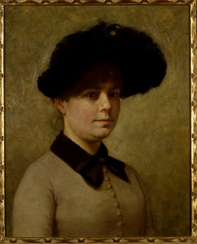 メアリー・エテル・ガートルード・ウォーカーの肖像（キャンバスに油彩） 作： John Otis Adams