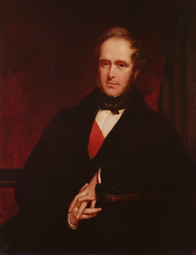 ヘンリージョン寺院の肖像画、1844-45 作： John Partridge