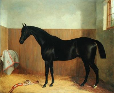 トミー《馬の肖像》1870年代頃（油彩・キャンバス 作： John Paul
