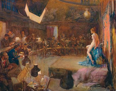 「アートスクール」、c1884-1898、1906年。 作： John Percival Gulich