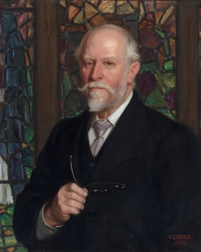 クリストファー・W・ウォルの肖像 作： John Percy Cooke