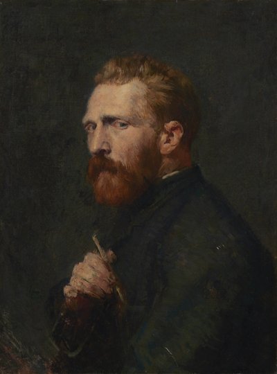 ヴィンセント・ヴァン・ゴッホの肖像 作： John Peter Russell